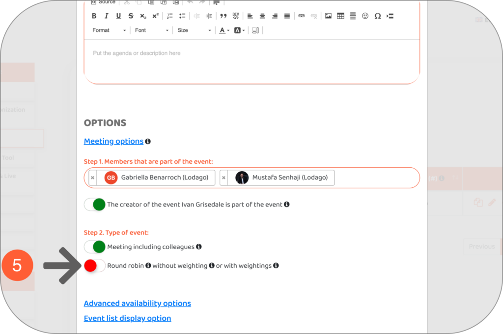 5 - Create a Round Robin